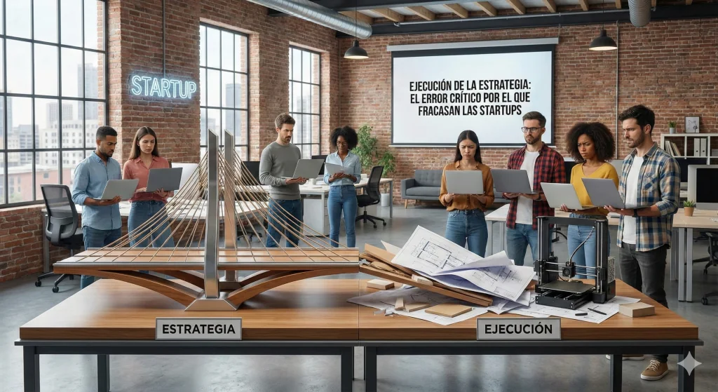 Ejecución de la estrategia: el error crítico por el que fracasan las startups